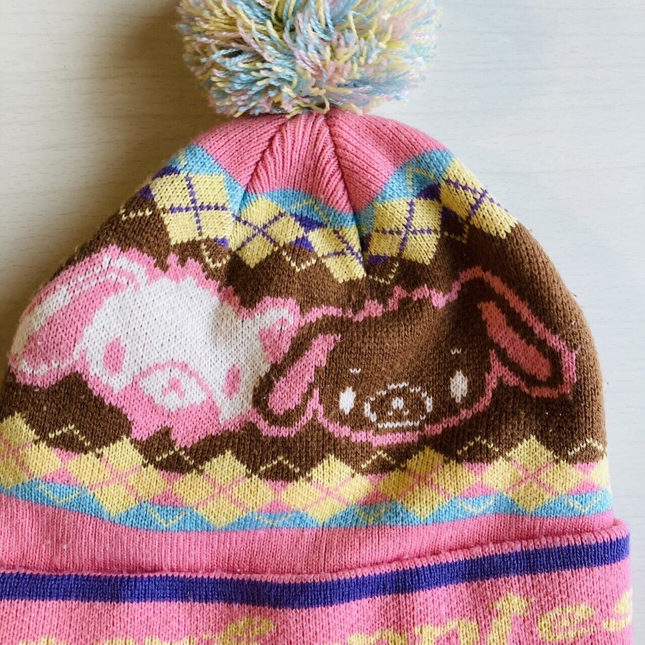 Sanrio Sugar Bunnies Knit Hat Cap Small Kids Clothing Limited Character Kawaii