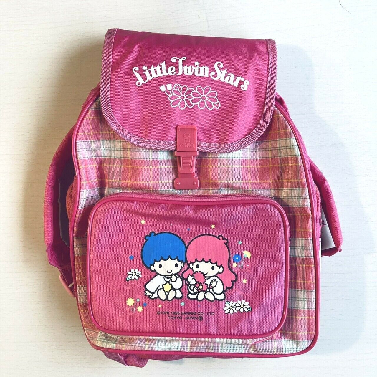 Sanrio Little Twin Stars Kiki Rara Rucksack Bag Backpack Vintage Rare Character