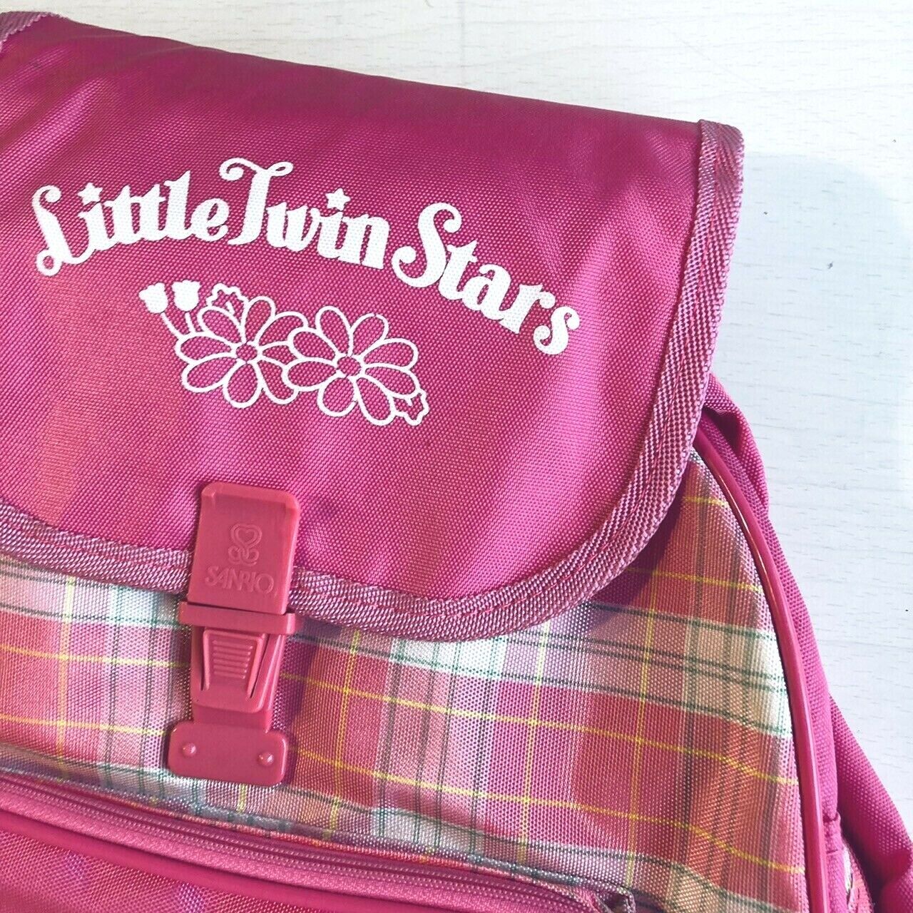 Sanrio Little Twin Stars Kiki Rara Rucksack Bag Backpack Vintage Rare Character