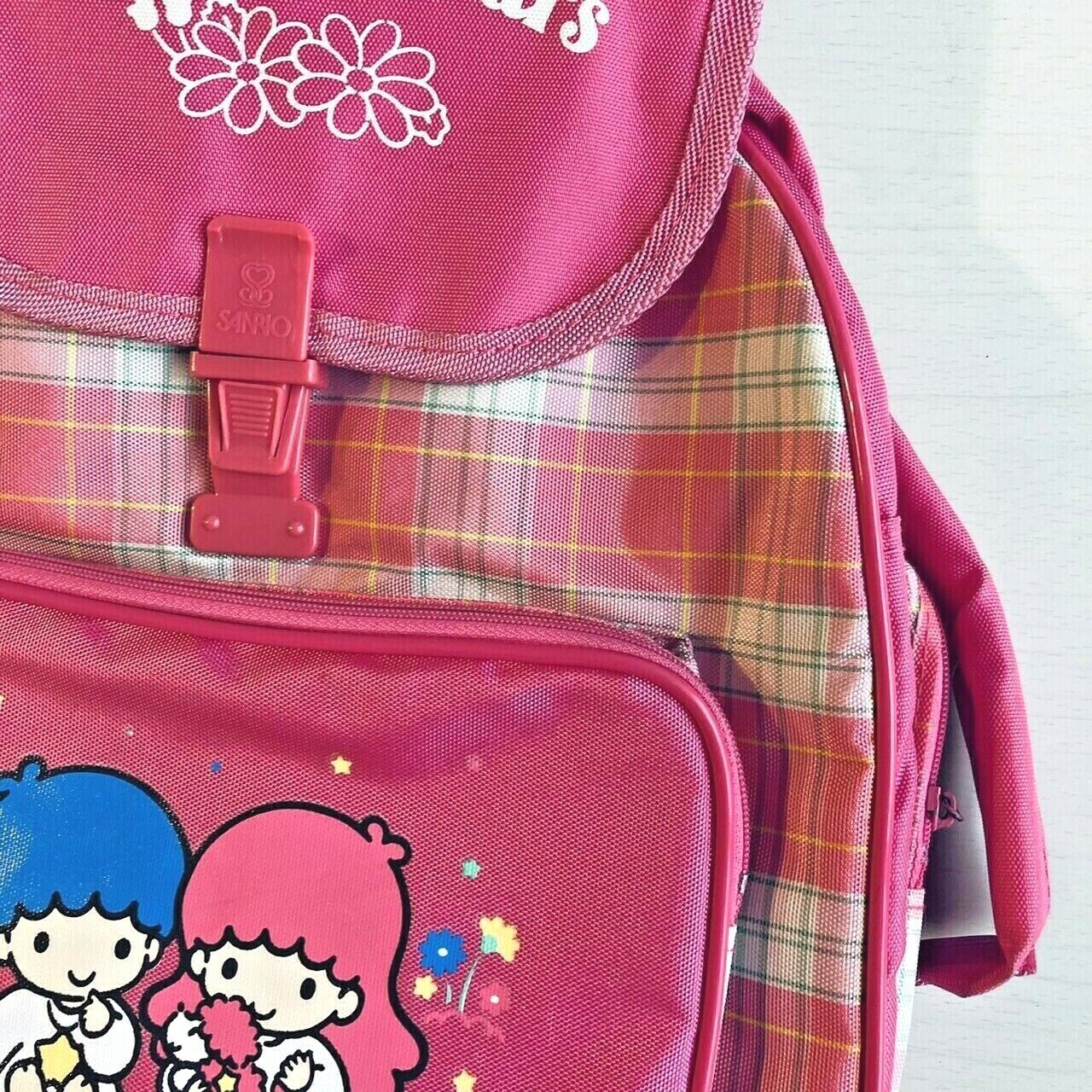 Sanrio Little Twin Stars Kiki Rara Rucksack Bag Backpack Vintage Rare Character