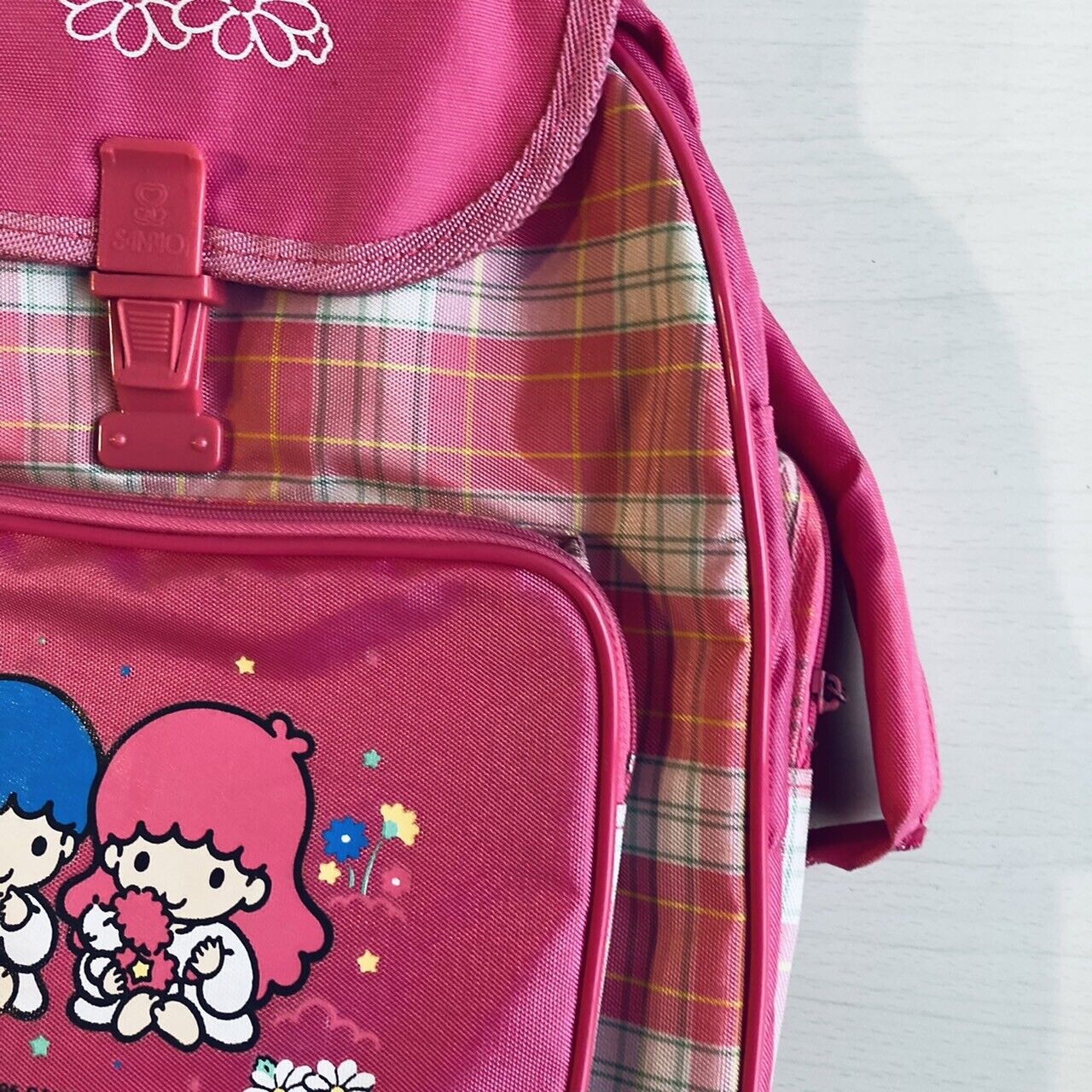 Sanrio Little Twin Stars Kiki Rara Rucksack Bag Backpack Vintage Rare Character