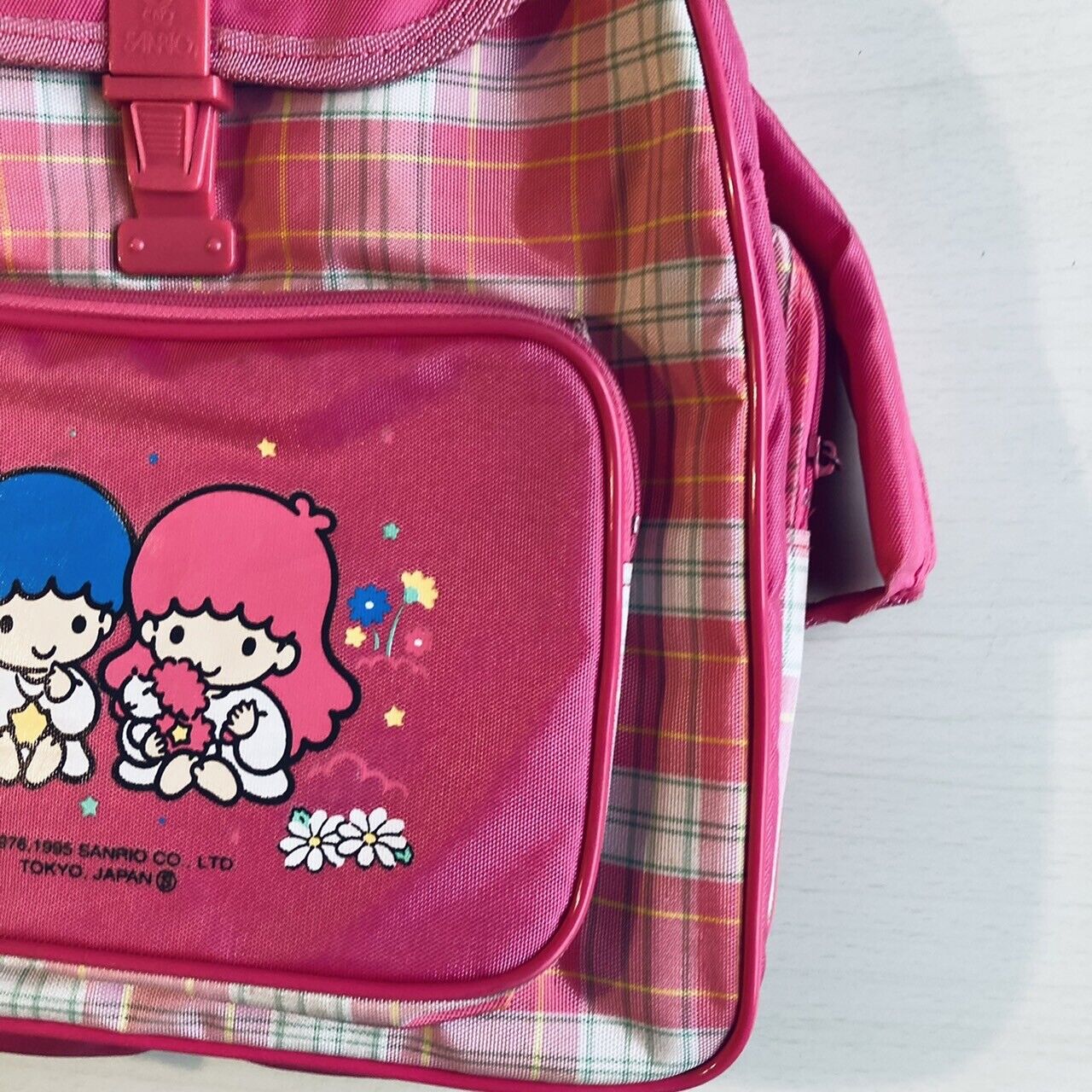 Sanrio Little Twin Stars Kiki Rara Rucksack Bag Backpack Vintage Rare Character