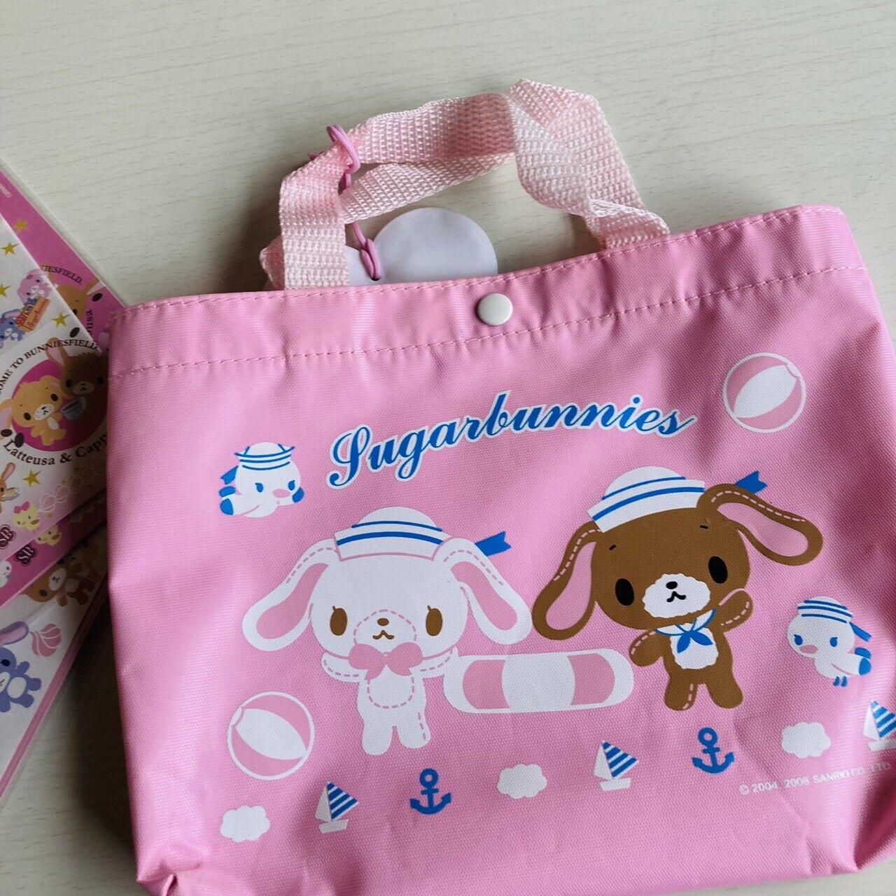 Sanrio Sugar Bunnies Bag 3 Letter Writing Sets Envelopes Pink Kawaii Character