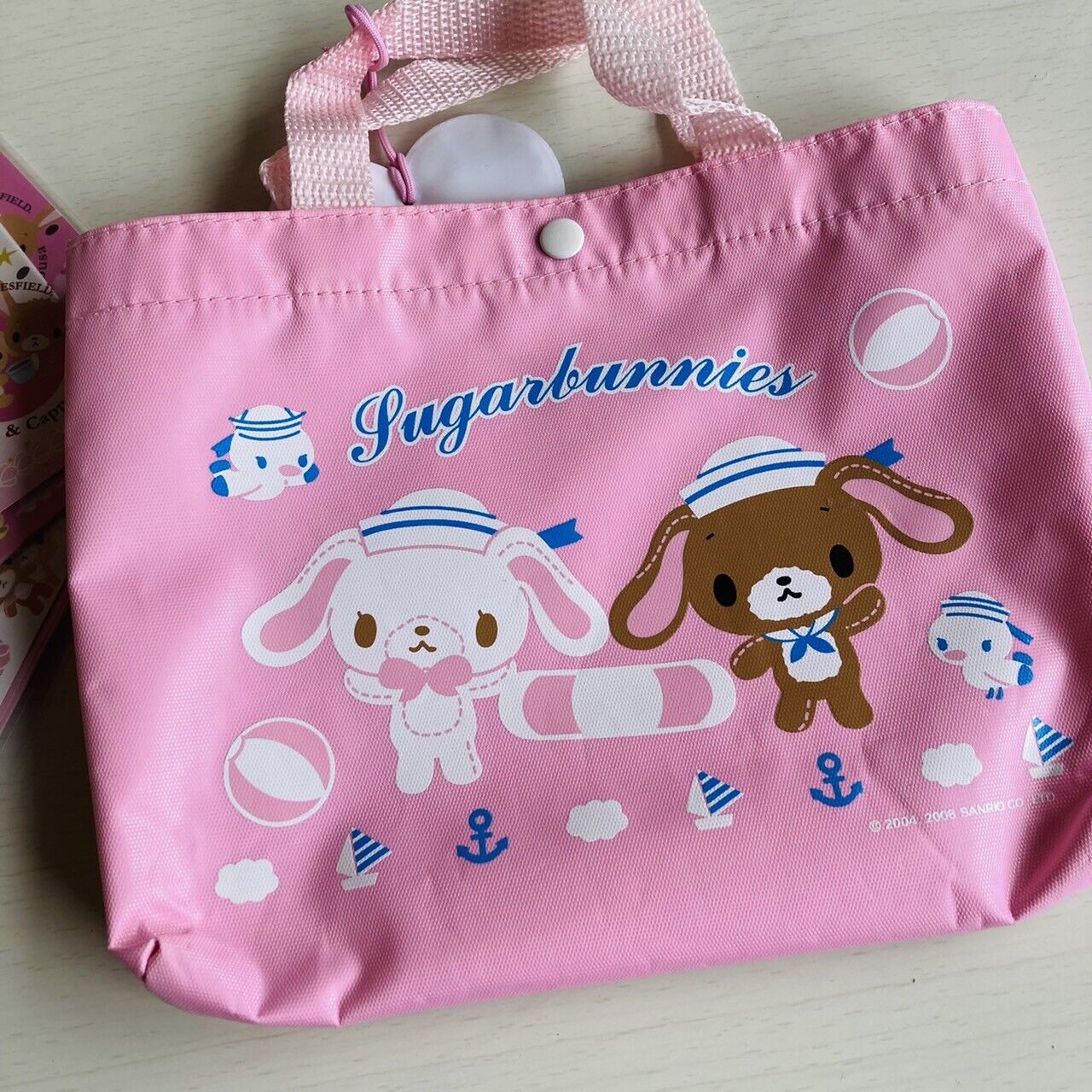 Sanrio Sugar Bunnies Bag 3 Letter Writing Sets Envelopes Pink Kawaii Character