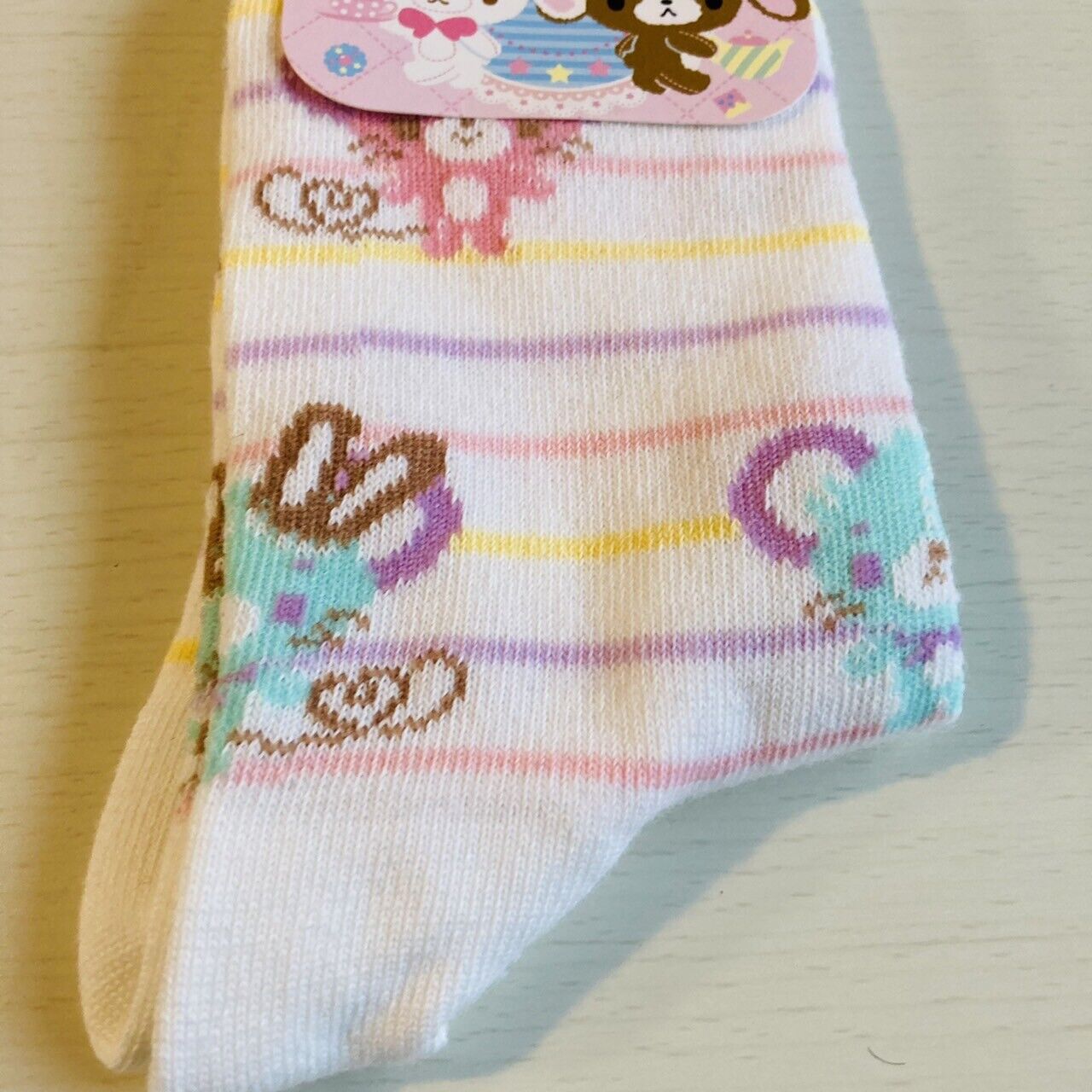 Sanrio Sugar Bunnies Socks Kids Child 19-21cm Clothing Kawaii Character