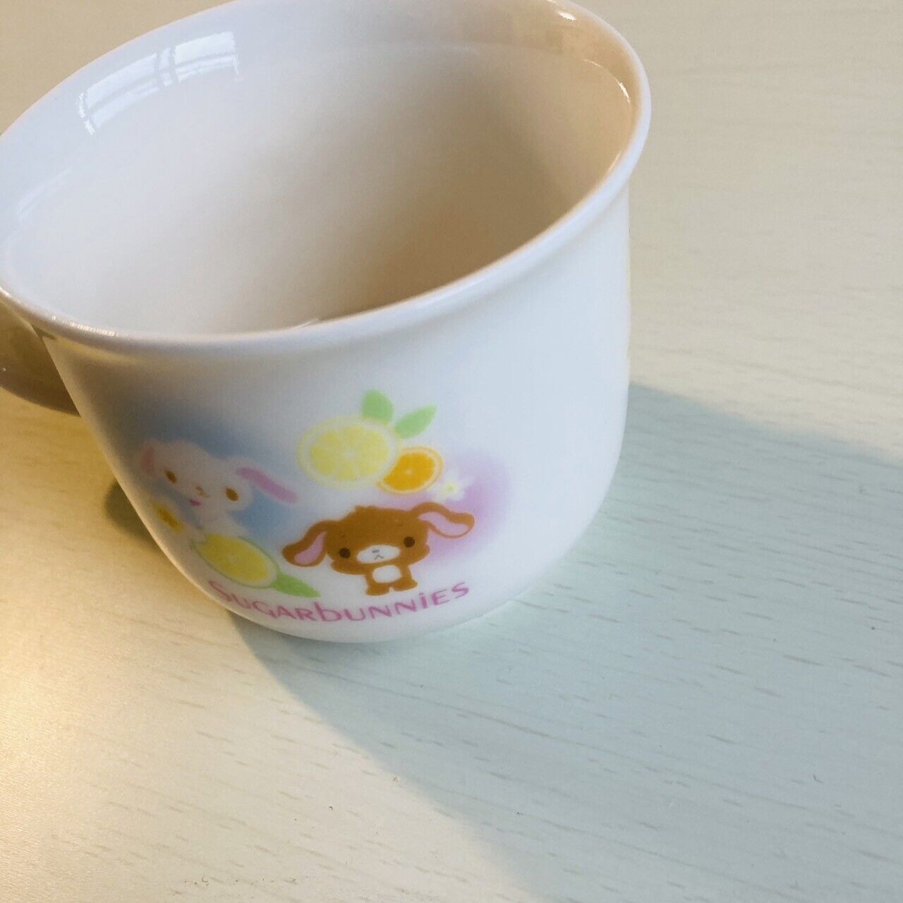 Sanrio Sugarbunnies Coffee Mug Kurousa Shirousa Glassware Kawaii Characters