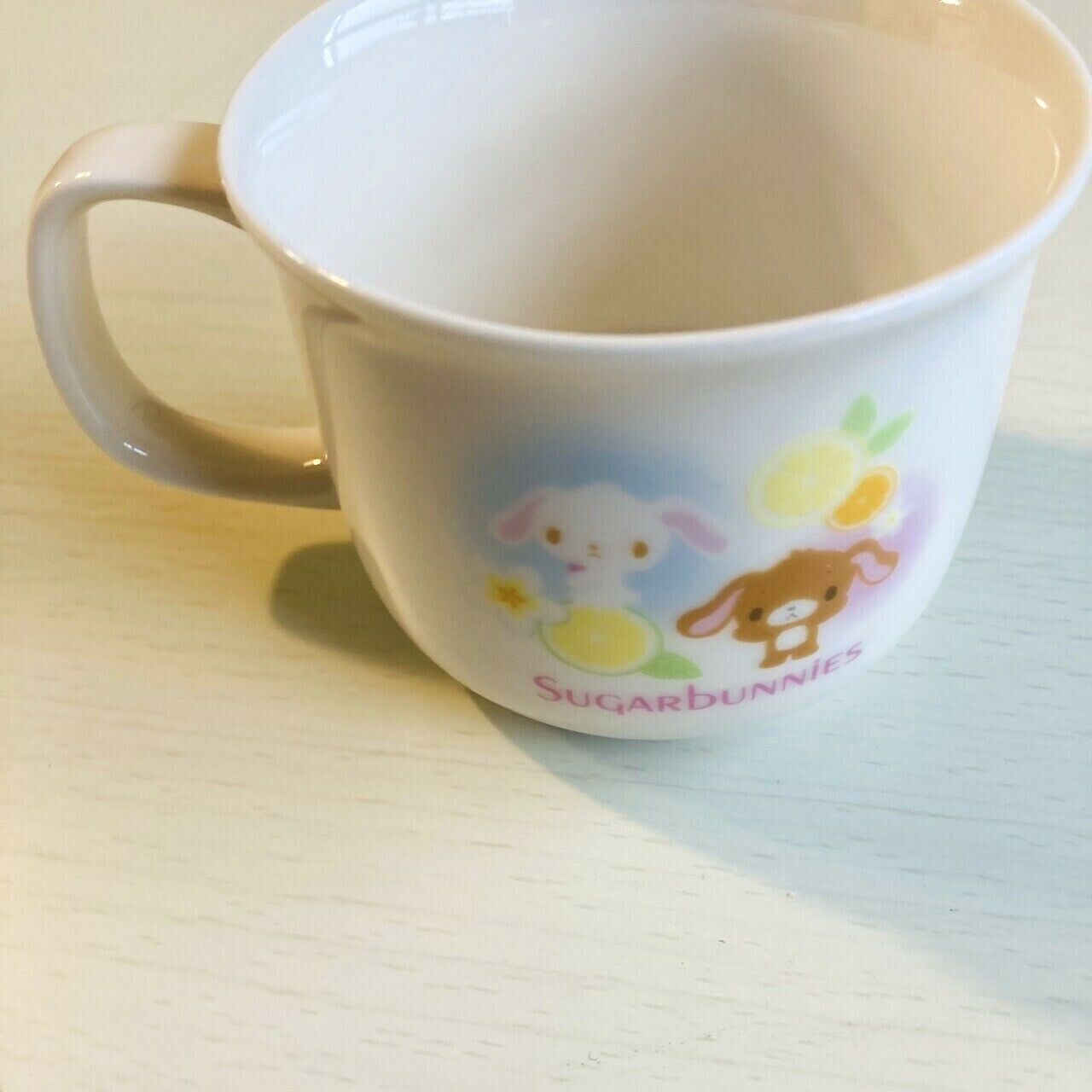 Sanrio Sugarbunnies Coffee Mug Kurousa Shirousa Glassware Kawaii Characters