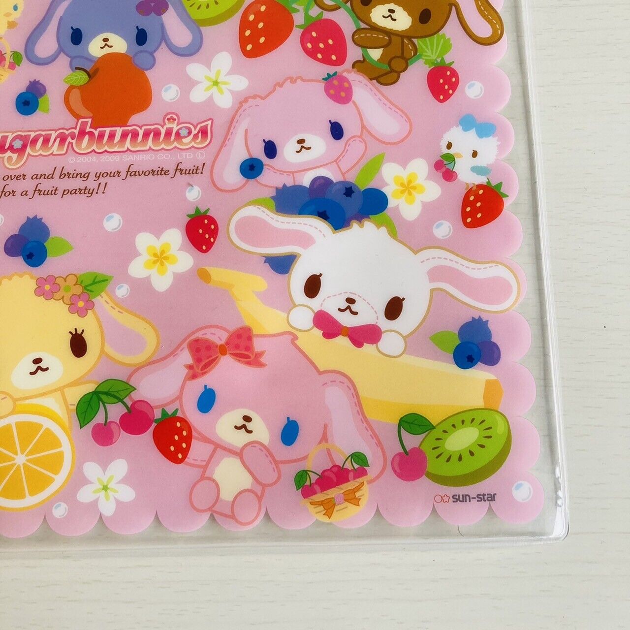 Sanrio Sugar Bunnies Folder File Stationery Shirousa Kurousa Kawaii Characters