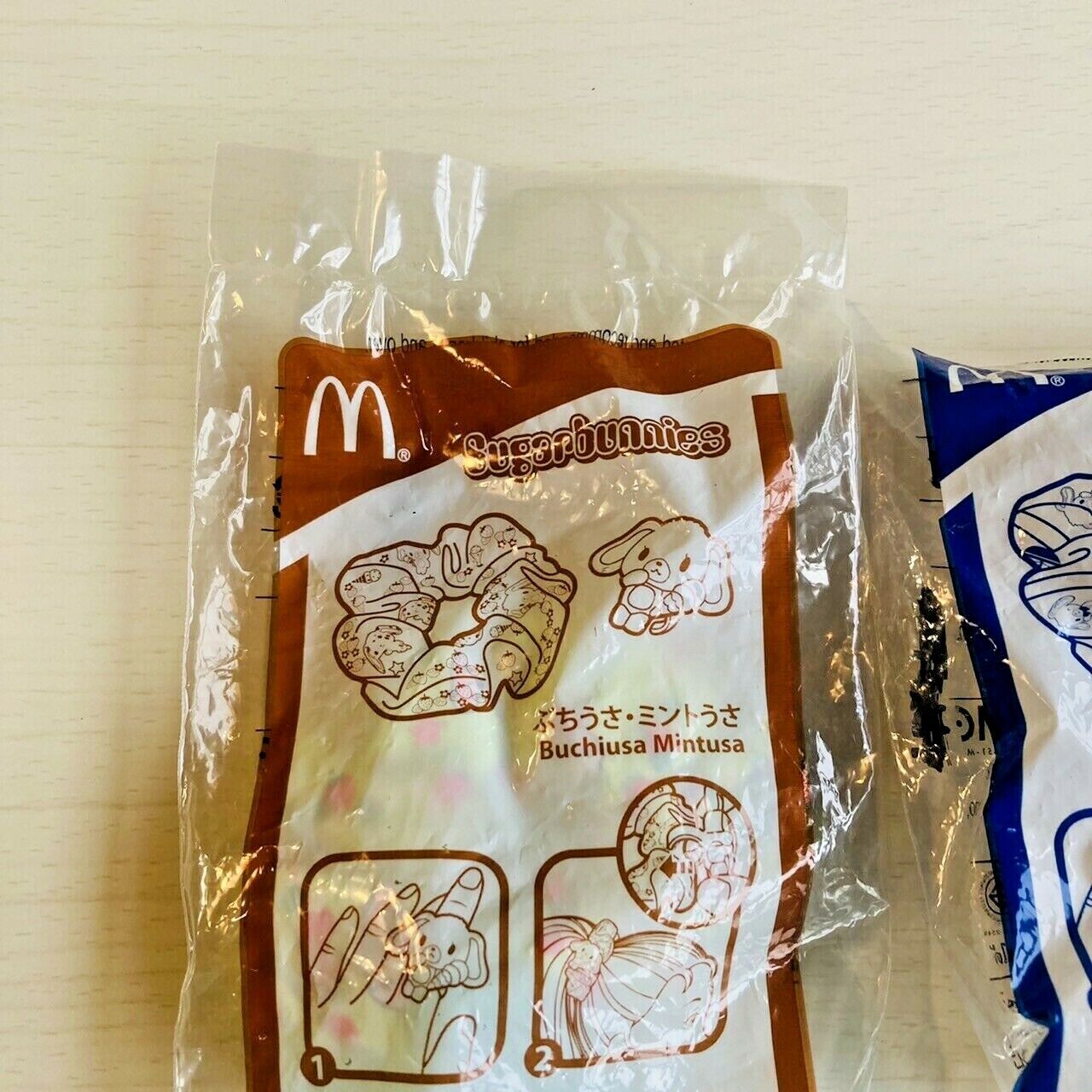 Sanrio Sugar Bunnies Scrunchie Scrunchy Hair Tie Macdonald's Happy Meal Set 2