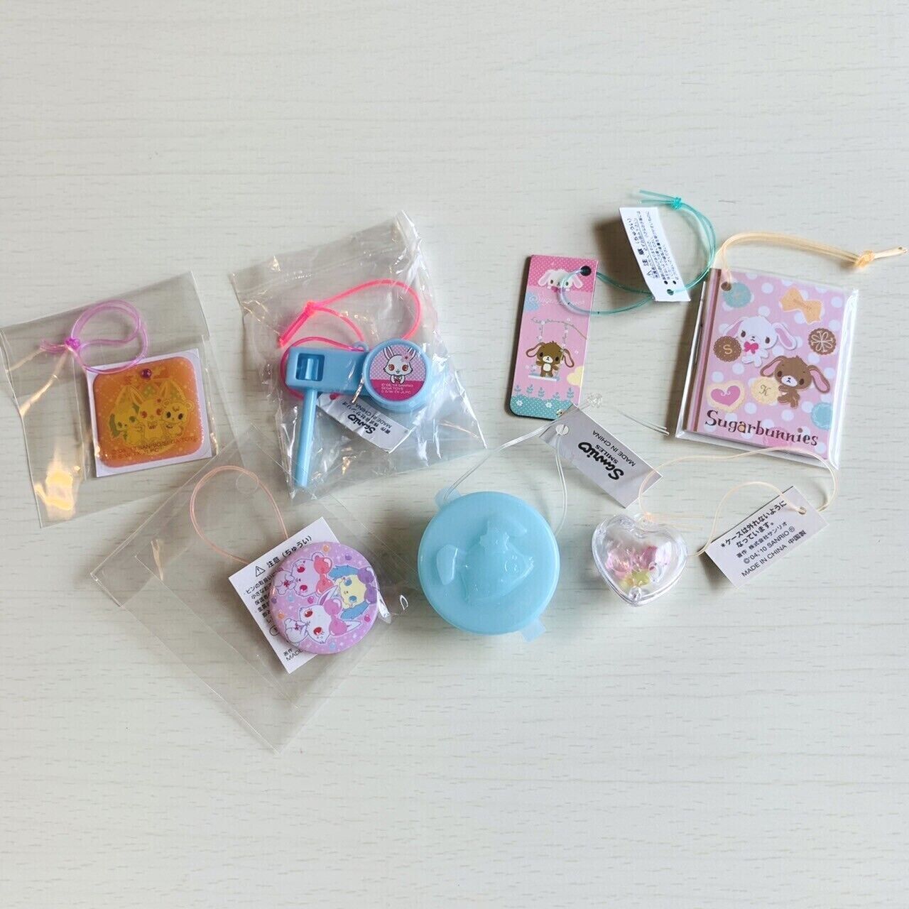 Sanrio Sugar Bunnies Jewelpet Free Gift Merchandise Goods Characters Set Kawaii