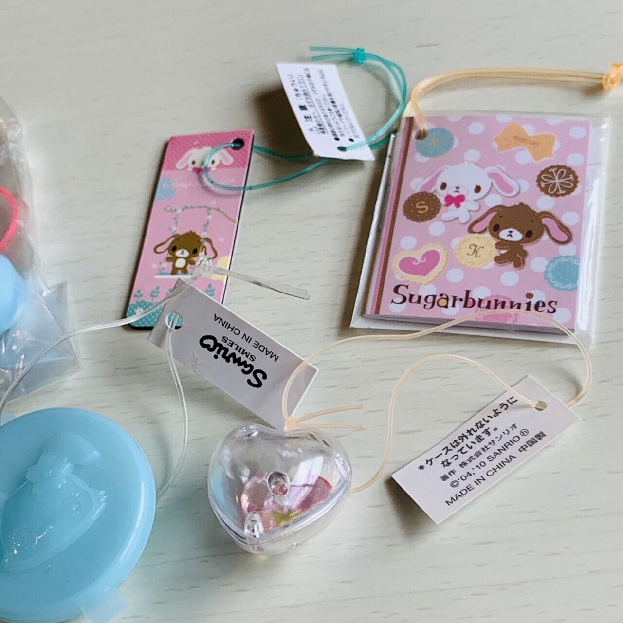 Sanrio Sugar Bunnies Jewelpet Free Gift Merchandise Goods Characters Set Kawaii