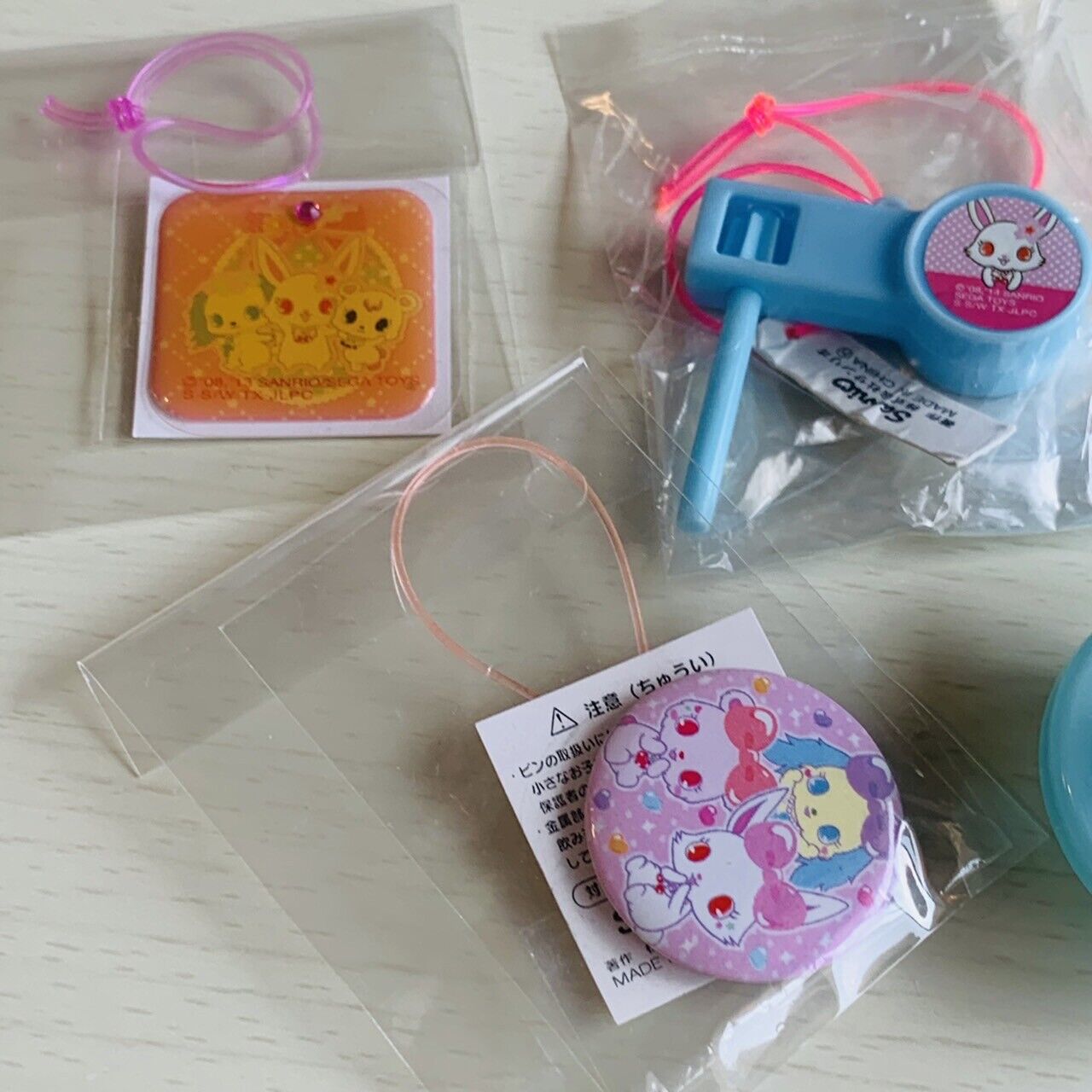 Sanrio Sugar Bunnies Jewelpet Free Gift Merchandise Goods Characters Set Kawaii