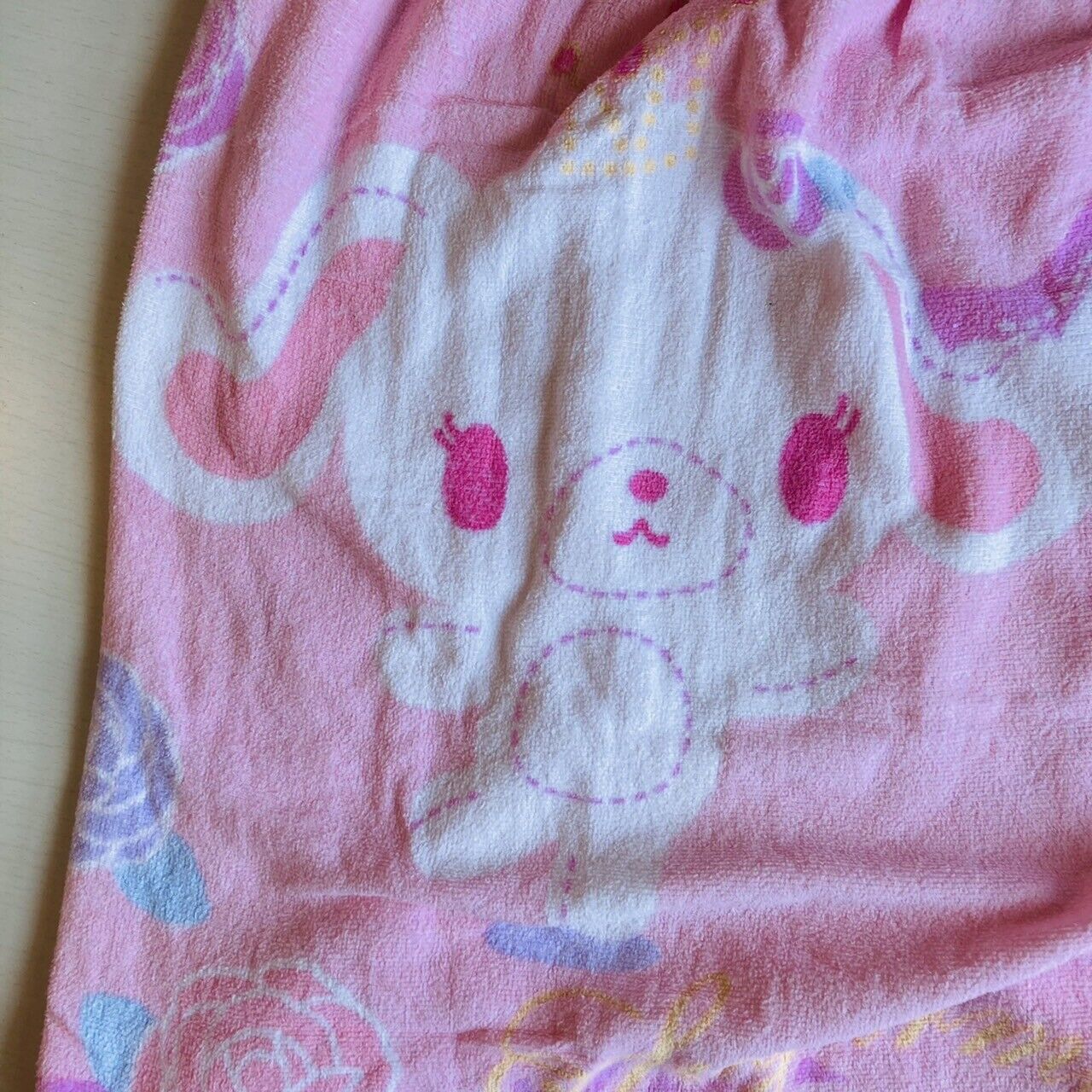 Sanrio Sugar Bunnies Wrap Towel  Summer Pool Beach Sugarbunnies Kawaii Character