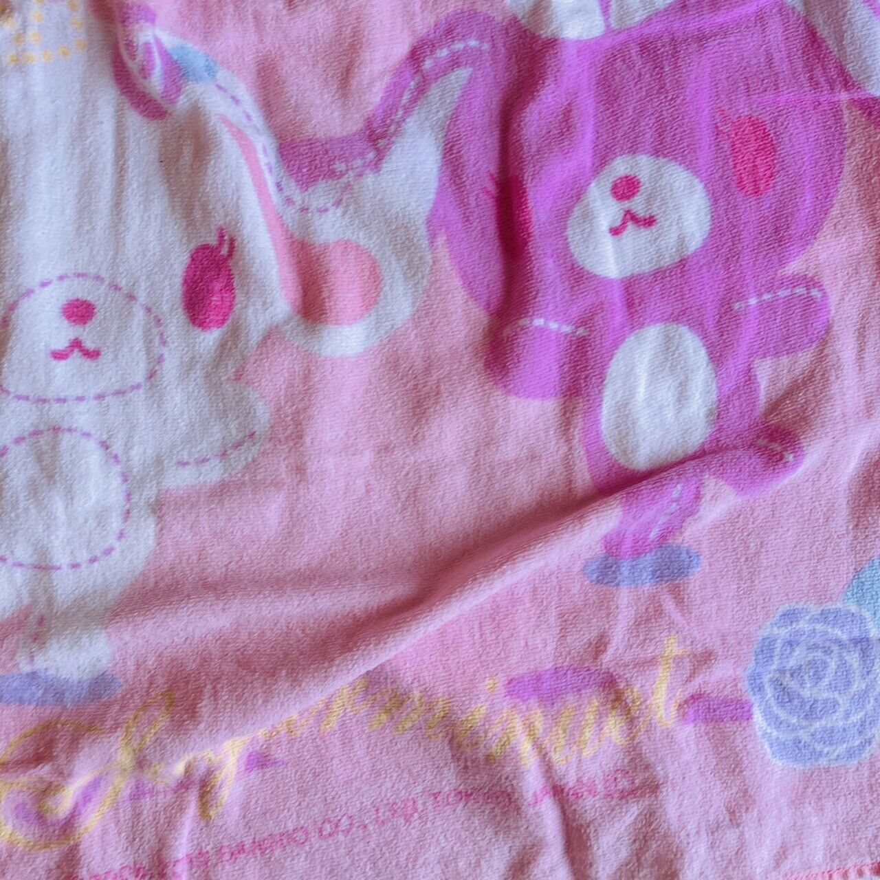 Sanrio Sugar Bunnies Wrap Towel  Summer Pool Beach Sugarbunnies Kawaii Character