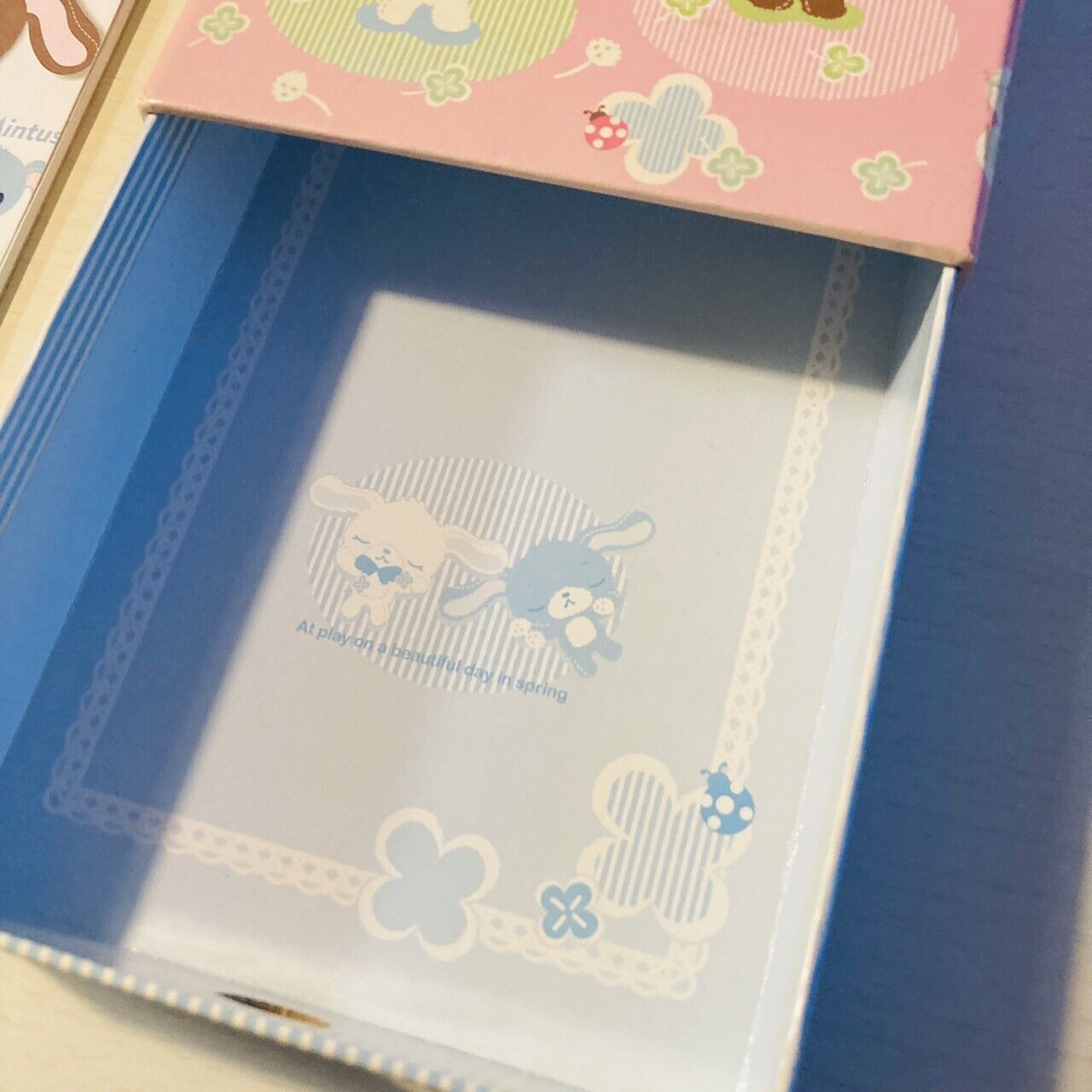 Sanrio Sugar Bunnies Memo Pad Notepad Box Set Stationery Shirousa Kurousa Kawaii