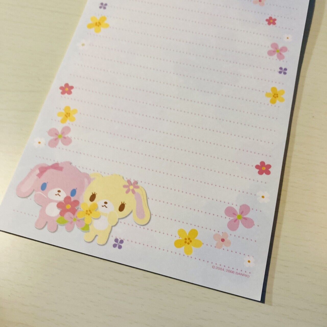 Sanrio Sugar Bunnies Memo Pad Notepad Box Set Stationery Shirousa Kurousa Kawaii