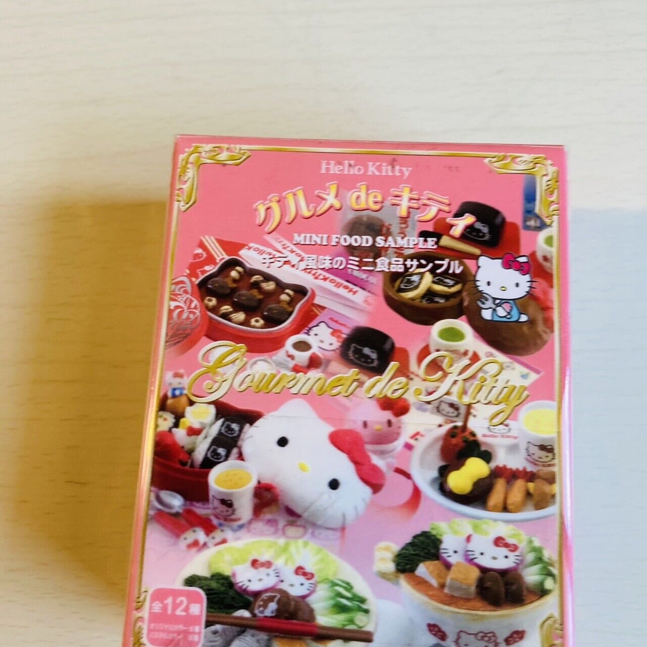 Sanrio Hello Kitty Gourmet de Kitty Rement Plastic Food Sample Model Toy TAKARA