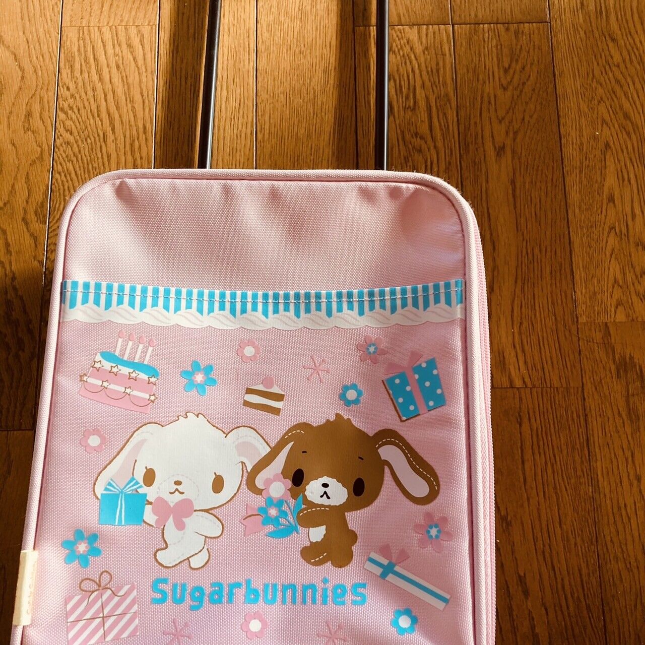 Sanrio Sugar Bunnies Suitcase Travel Storage Kids Shirousa Kurousa Characters