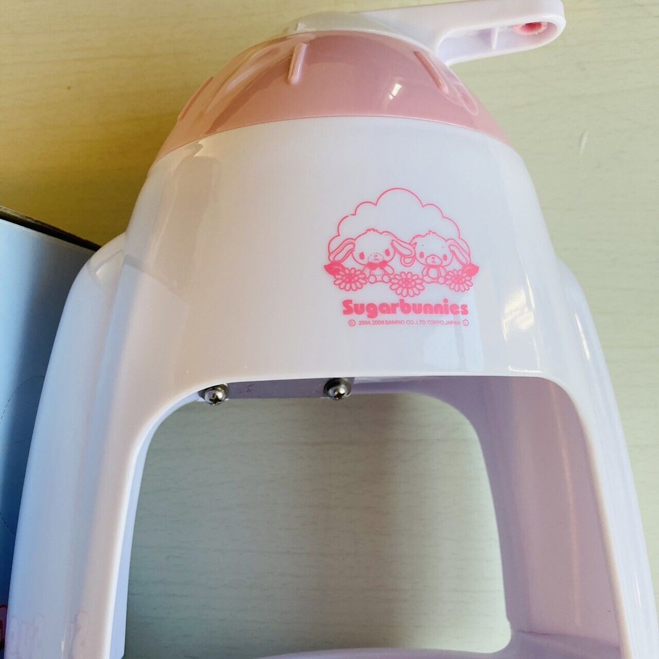 Sanrio Sugarbunnies Shaved Ice Machine Ice Block Shaver Slicer Kitchen Kakigori