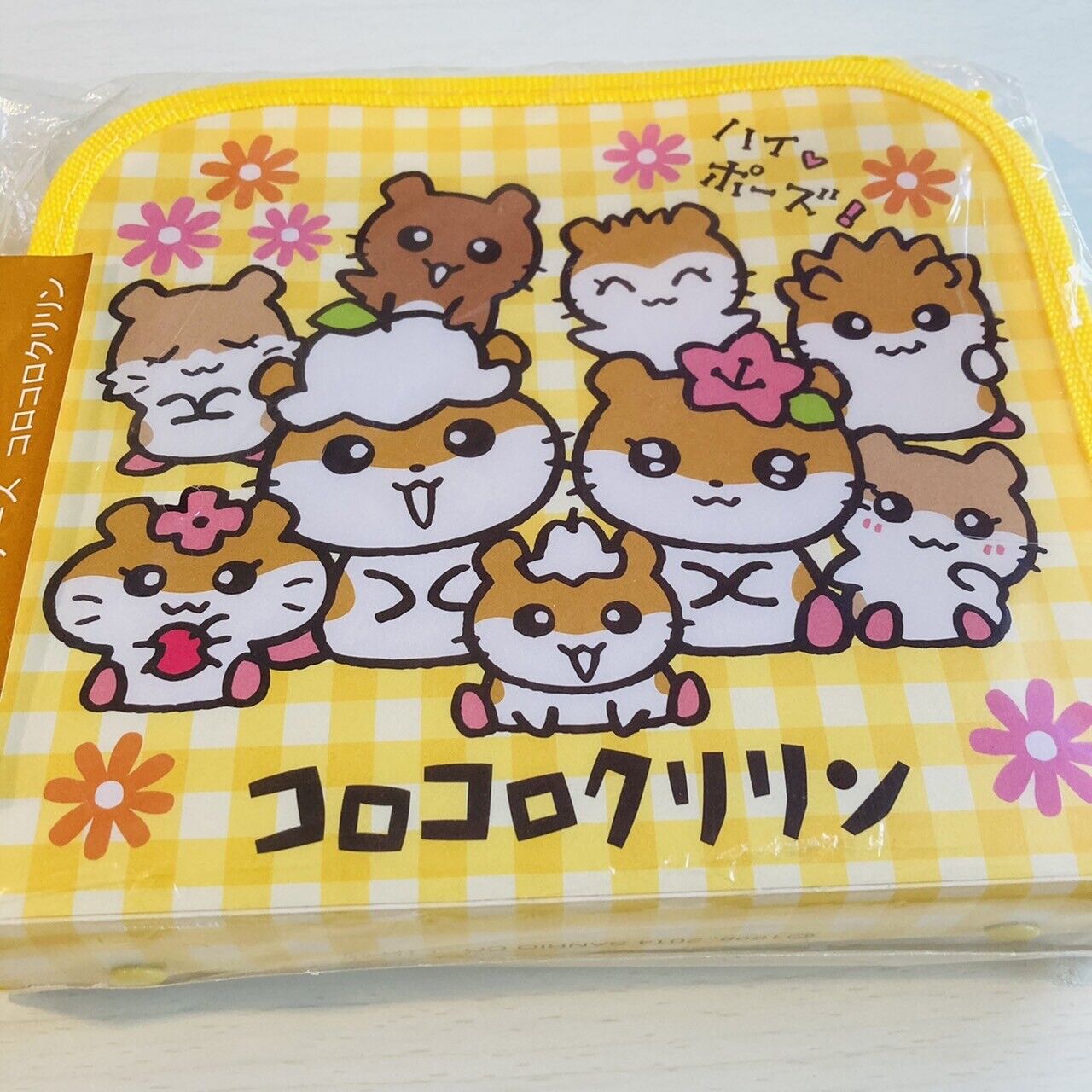 Sanrio Korokoro Kuririn Case Holder Zipper Kawaii Yellow Character Rare