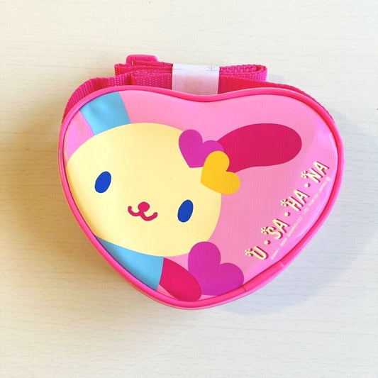 Sanrio Usahana Purse Handbag Small Mini Pouch Pochette Heart Pink Kawaii Rare