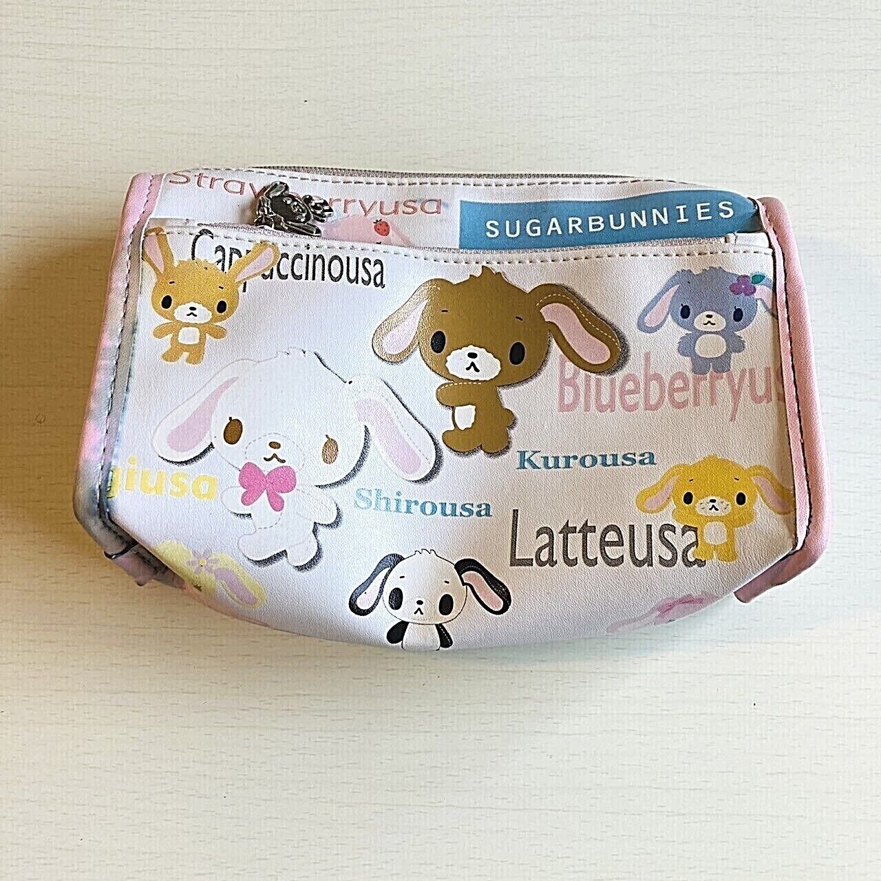 Sanrio Sugar Bunnies Pouch Makeup Bag Cosmetic Bag Pencil Case Stationery Kawaii