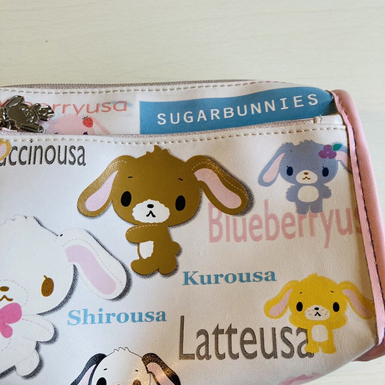 Sanrio Sugar Bunnies Pouch Makeup Bag Cosmetic Bag Pencil Case Stationery Kawaii