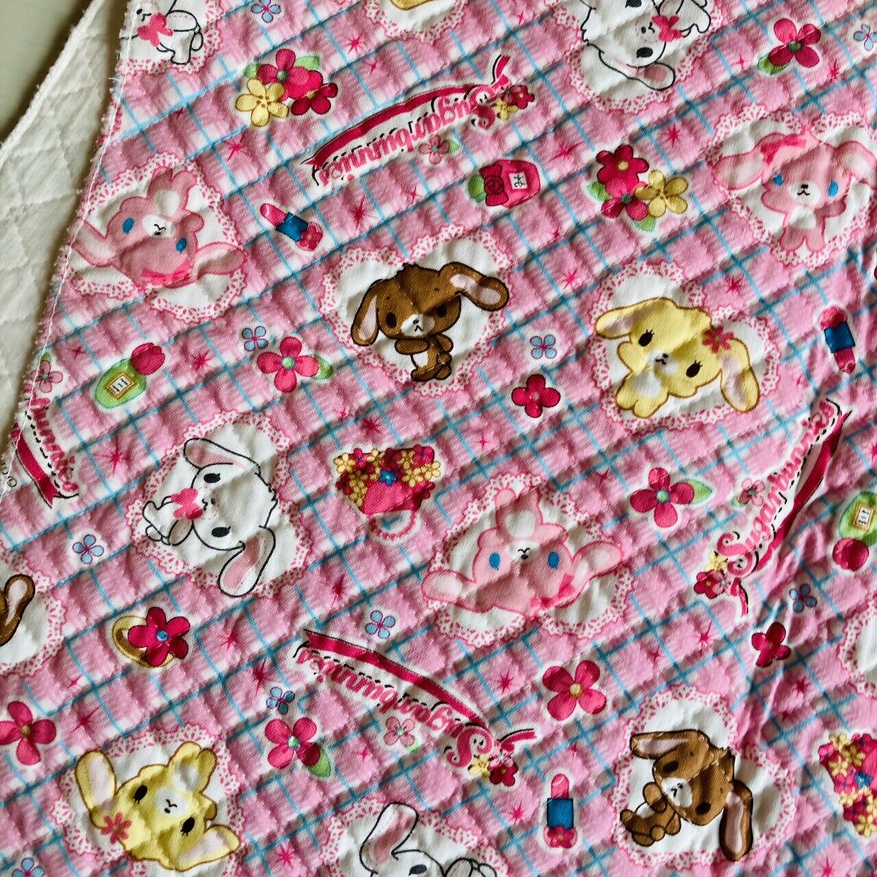 Sanrio Sugar Bunnies Printed Quilt Cloth Sewing Needlework Patchwork Handicraft