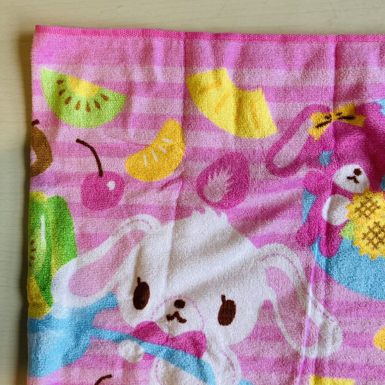 Sanrio Sugar Bunnies Bath Swimming Towel Pink Sugarbunnies Kawaii Character