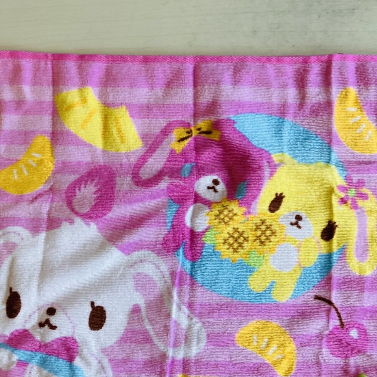 Sanrio Sugar Bunnies Bath Swimming Towel Pink Sugarbunnies Kawaii Character