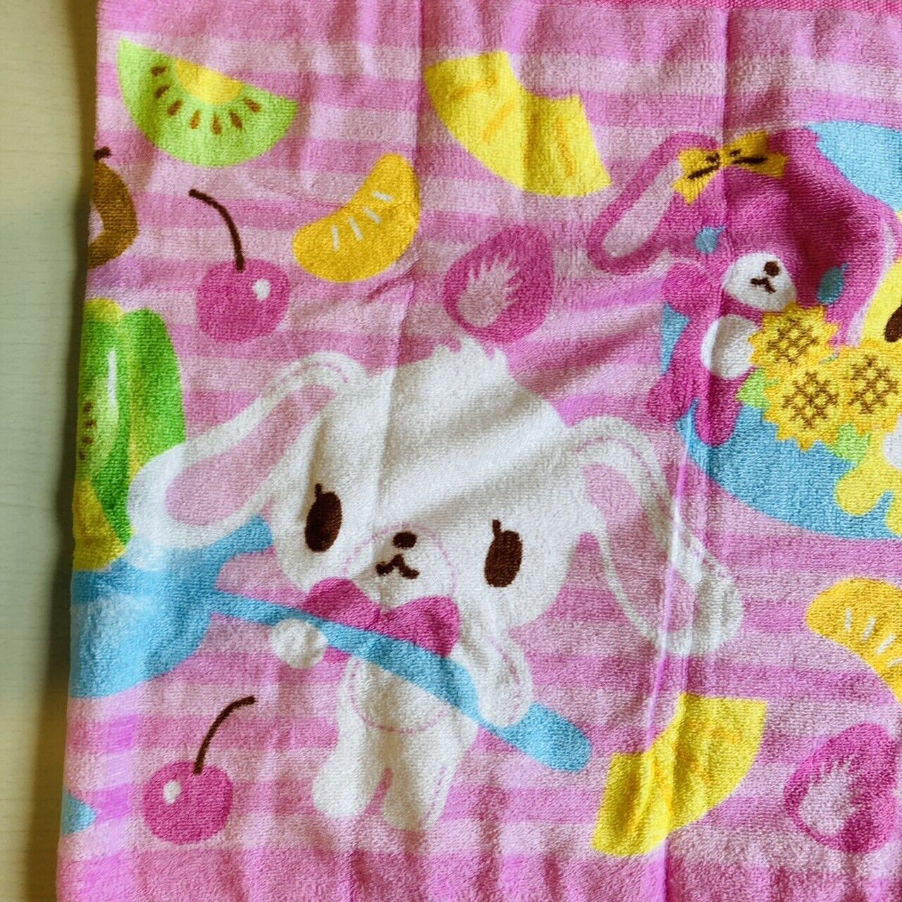 Sanrio Sugar Bunnies Bath Swimming Towel Pink Sugarbunnies Kawaii Character