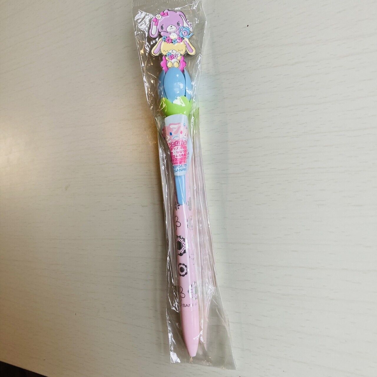 Sanrio Sugar Bunnies Flower Color Pink Pen Stationery Sugarbunnies Kawaii Rare