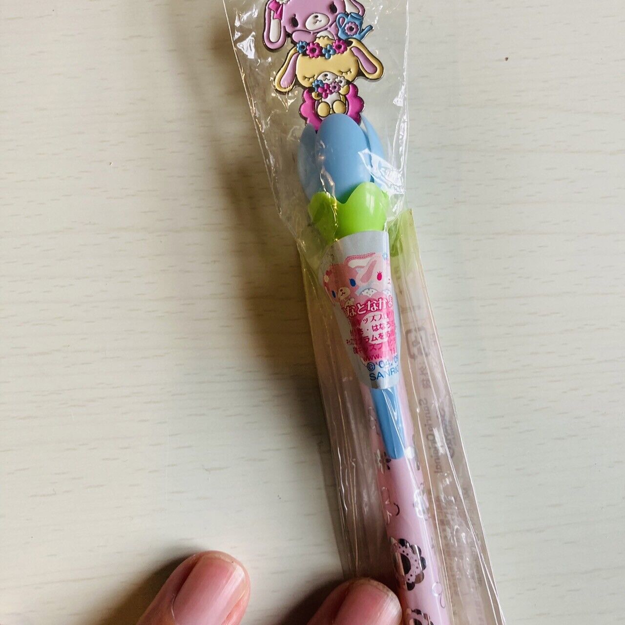 Sanrio Sugar Bunnies Flower Color Pink Pen Stationery Sugarbunnies Kawaii Rare