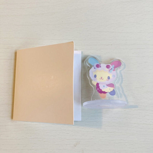 Sanrio Usahana Acrylic Stand Costume Yellow Blue Pink Kawaii Characters Rare