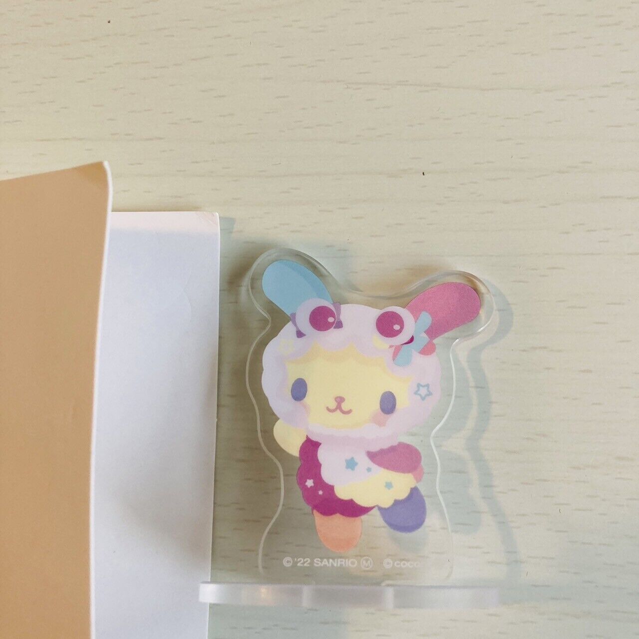 Sanrio Usahana Acrylic Stand Costume Yellow Blue Pink Kawaii Characters Rare