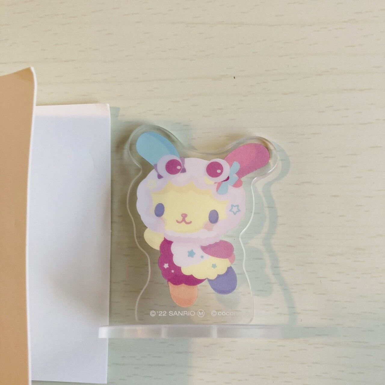 Sanrio Usahana Acrylic Stand Costume Yellow Blue Pink Kawaii Characters Rare