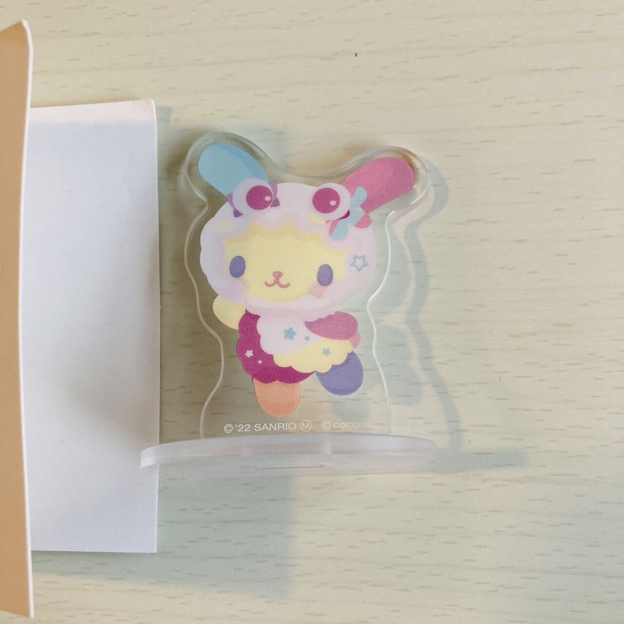 Sanrio Usahana Acrylic Stand Costume Yellow Blue Pink Kawaii Characters Rare