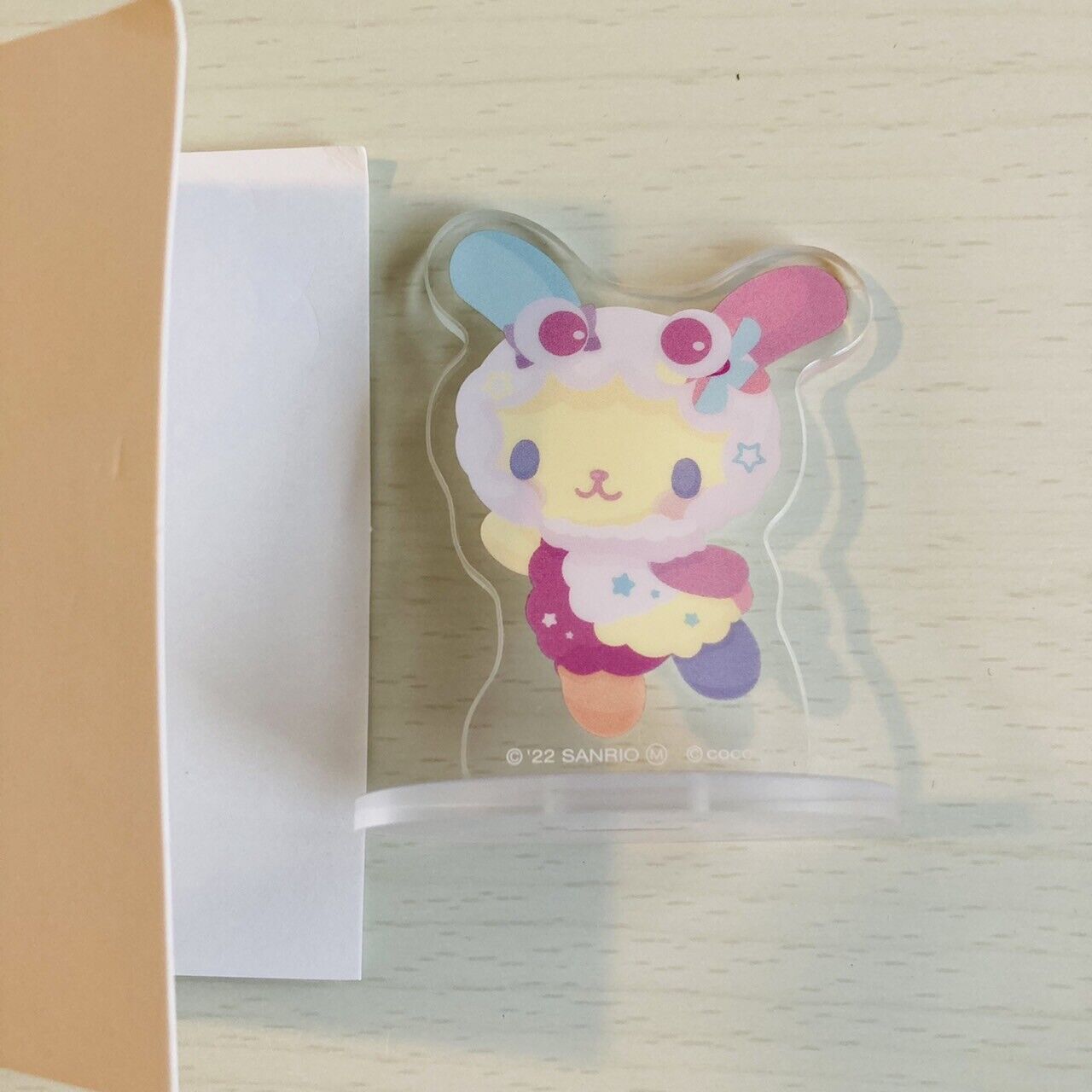 Sanrio Usahana Acrylic Stand Costume Yellow Blue Pink Kawaii Characters Rare