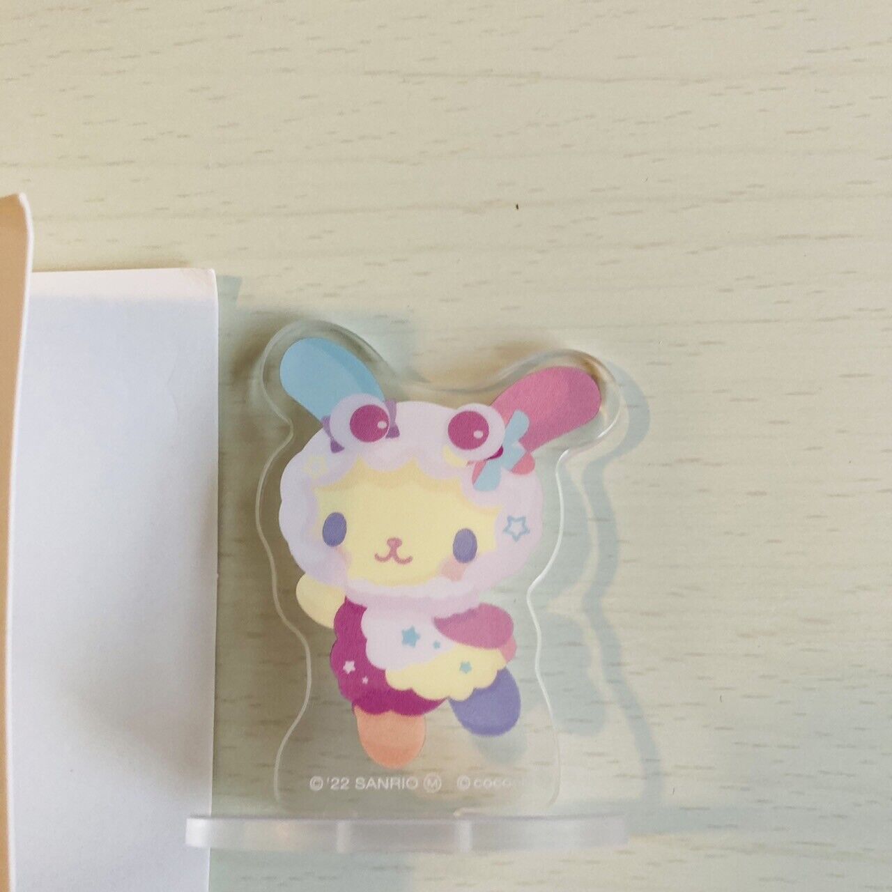 Sanrio Usahana Acrylic Stand Costume Yellow Blue Pink Kawaii Characters Rare