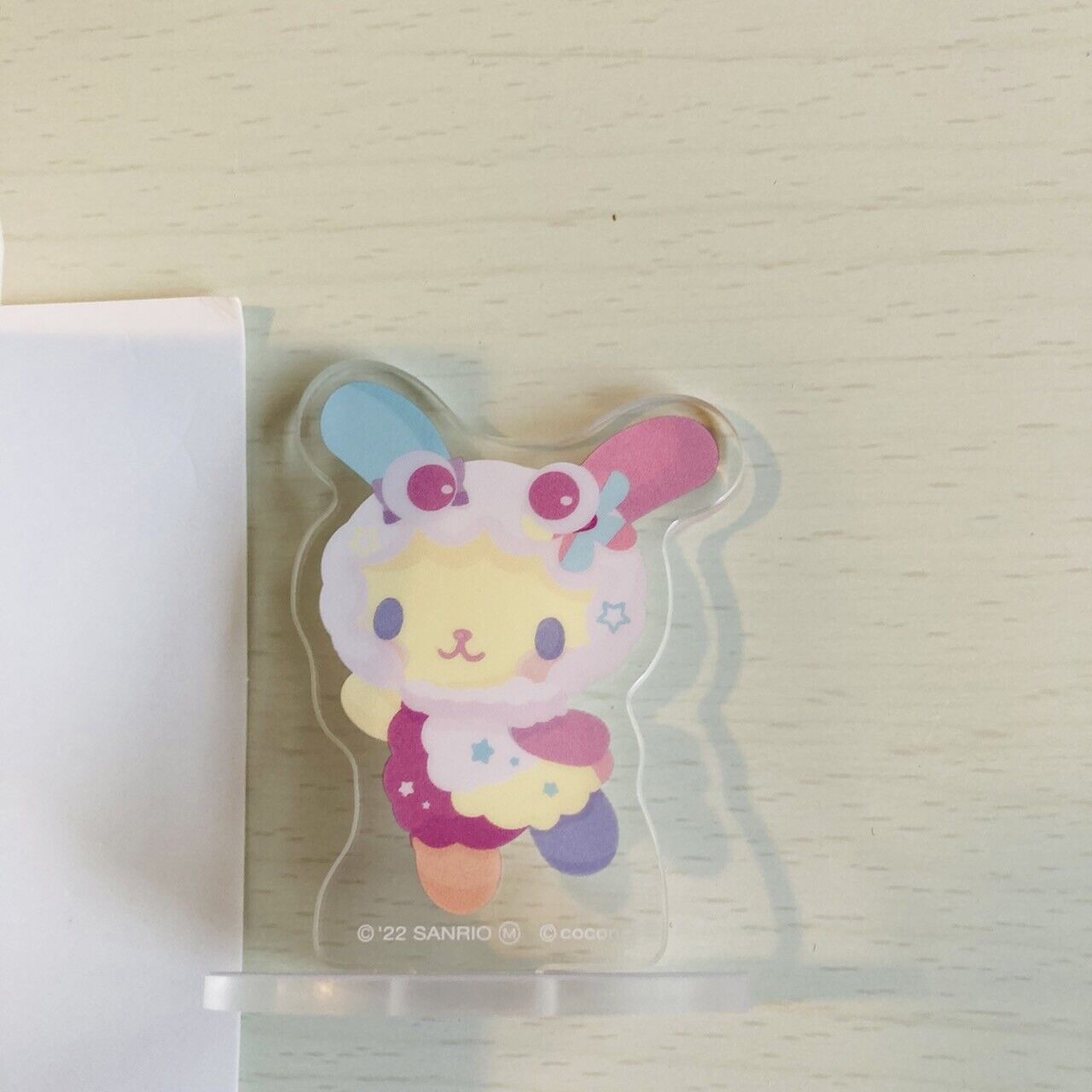 Sanrio Usahana Acrylic Stand Costume Yellow Blue Pink Kawaii Characters Rare