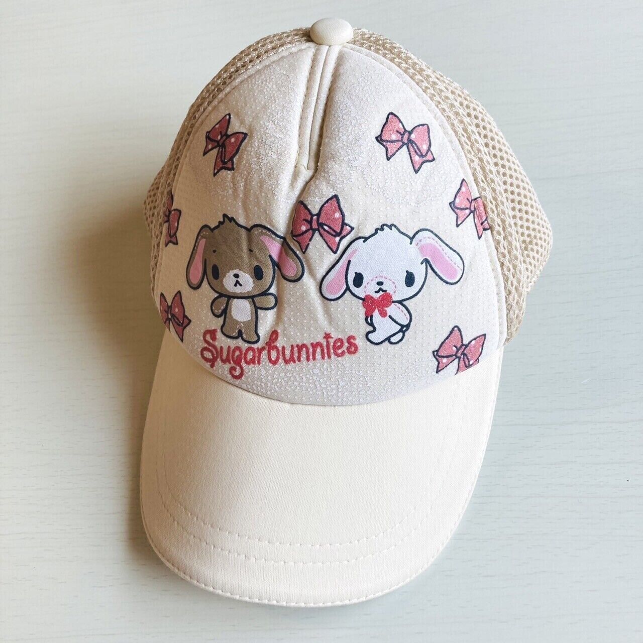 Sanrio Sugar Bunnies Cap Clothing Accessory Ribbon Limited Character Kawaii Rare