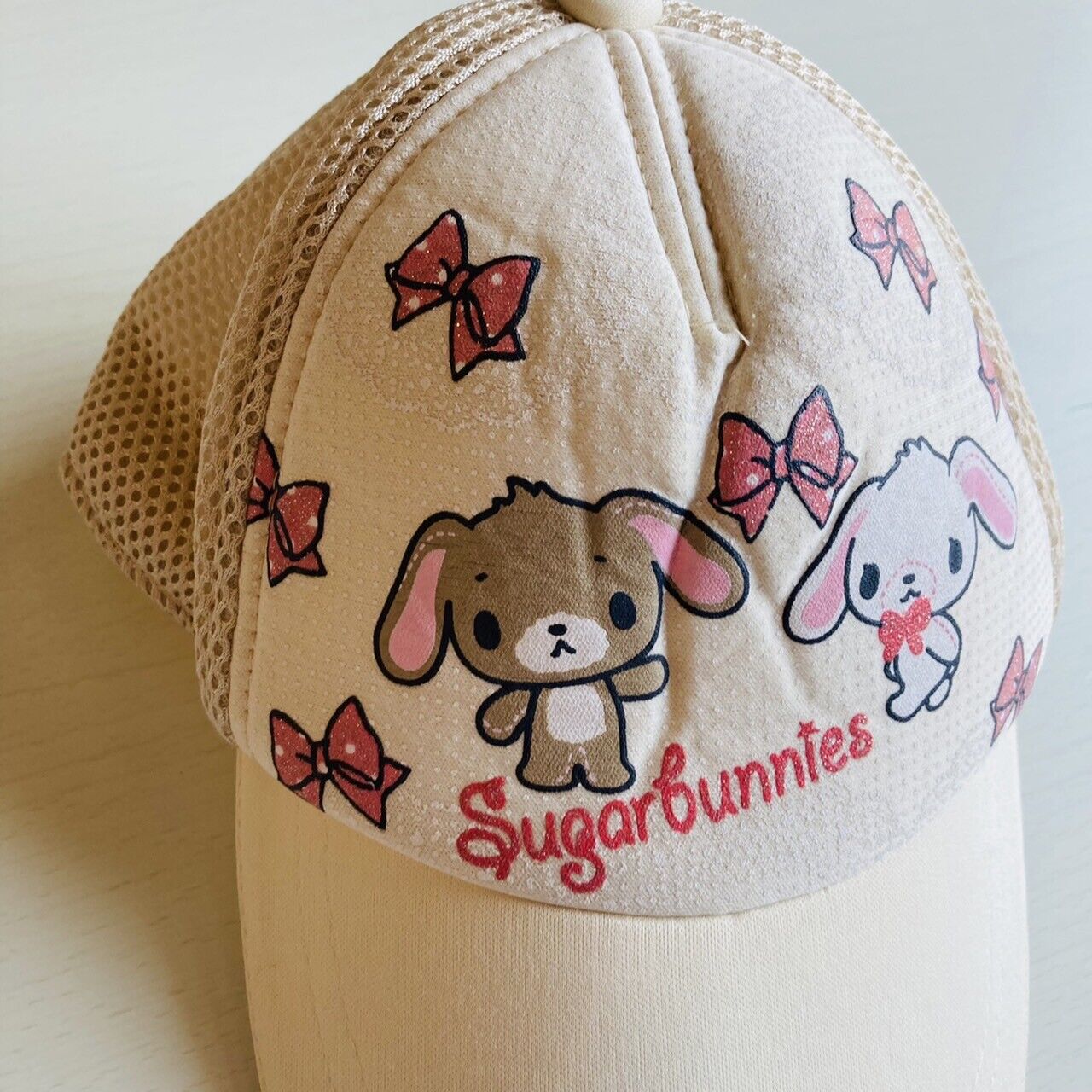 Sanrio Sugar Bunnies Cap Clothing Accessory Ribbon Limited Character Kawaii Rare