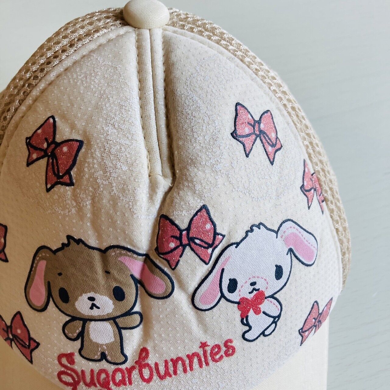 Sanrio Sugar Bunnies Cap Clothing Accessory Ribbon Limited Character Kawaii Rare