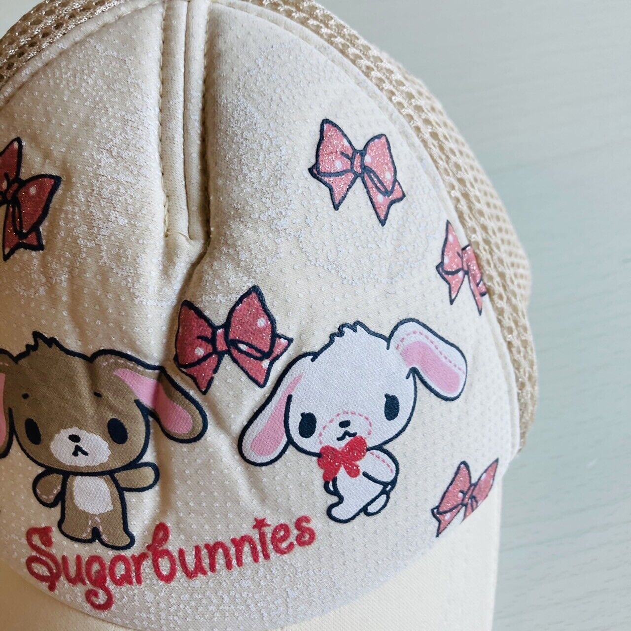 Sanrio Sugar Bunnies Cap Clothing Accessory Ribbon Limited Character Kawaii Rare