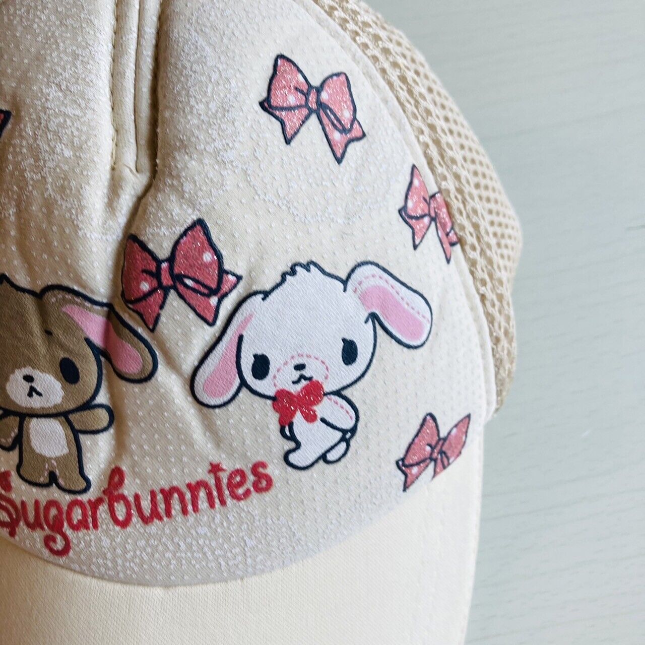 Sanrio Sugar Bunnies Cap Clothing Accessory Ribbon Limited Character Kawaii Rare