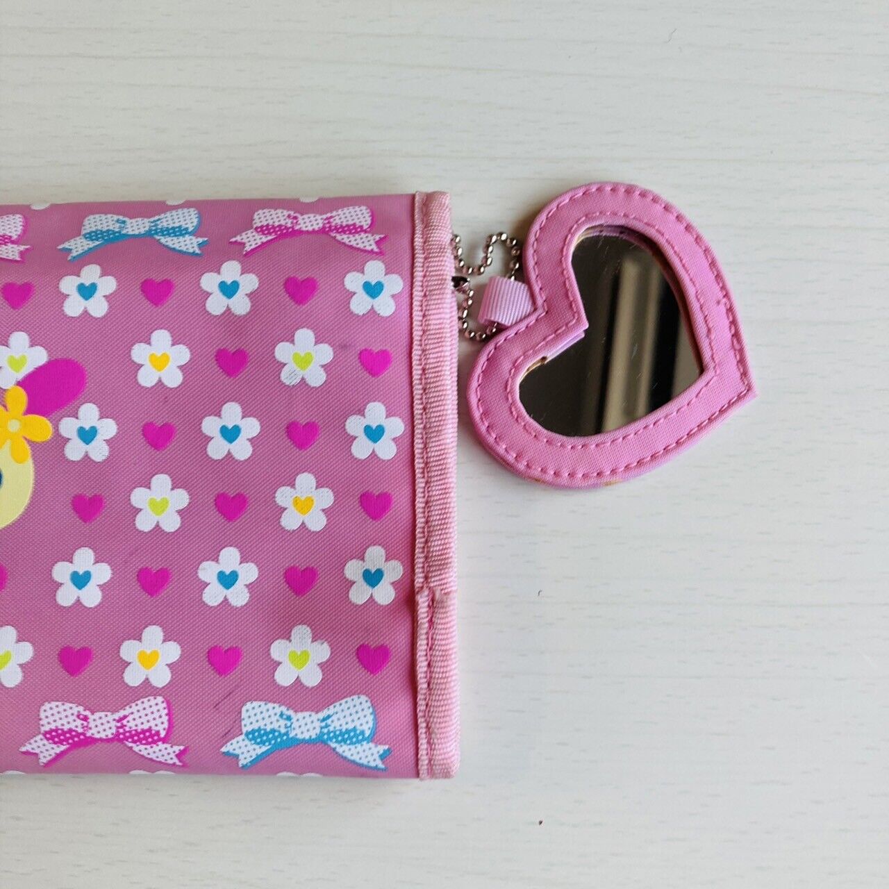 Sanrio Usahana Long Wallet Purse Pink Rabbit Flower Heart Character Kawaii Rare