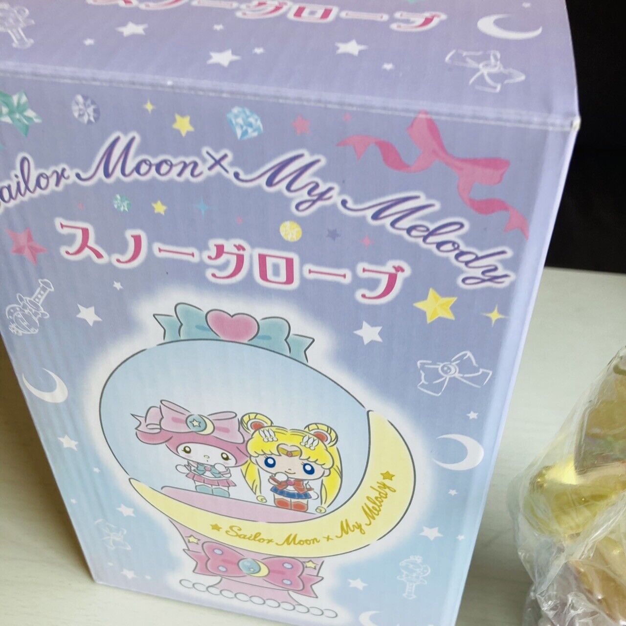 Sanrio Sailor Moon My Melody Collaboration Snow Globe Ornament Kawaii Limited