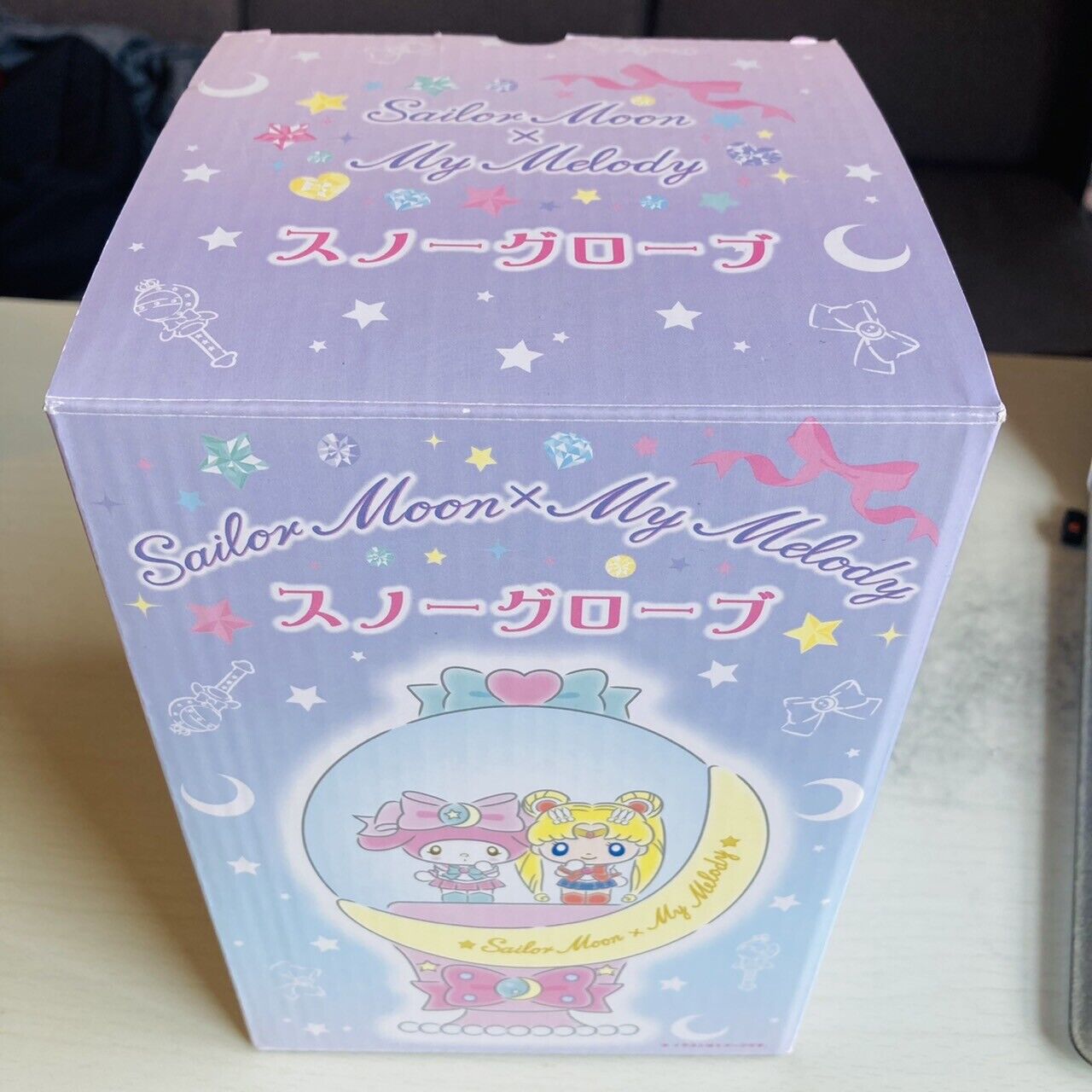 Sanrio Sailor Moon My Melody Collaboration Snow Globe Ornament Kawaii Limited