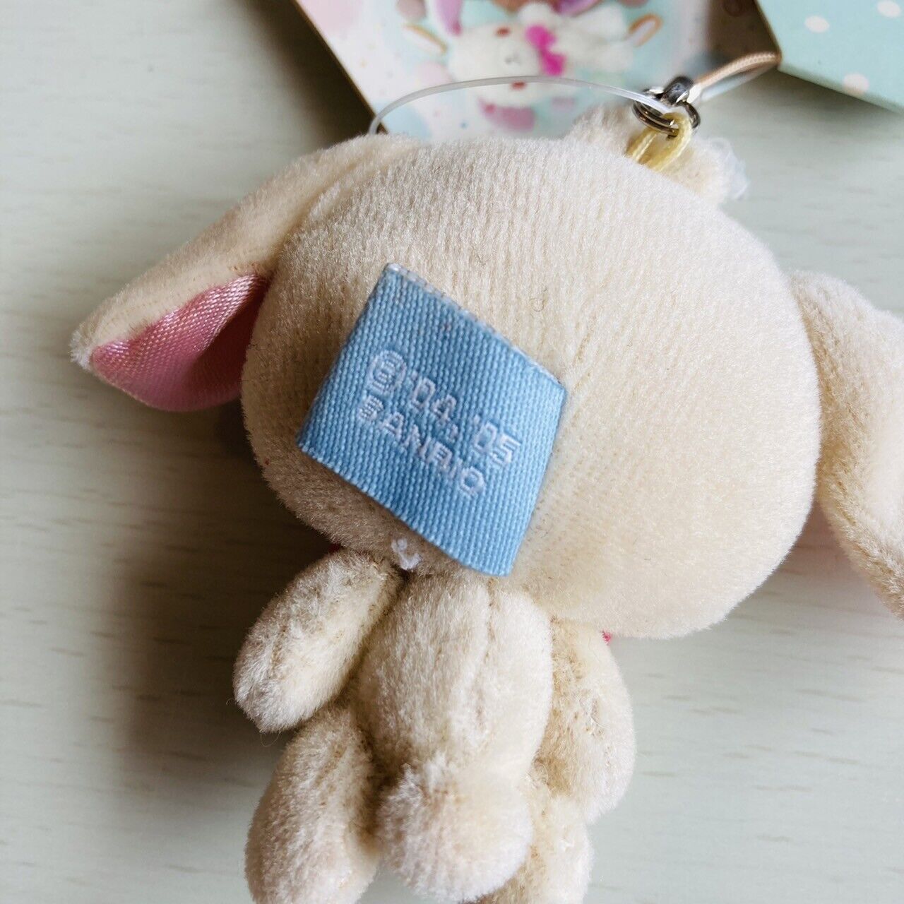 Sanrio Sugar Bunnies Small Soft Stuffed Plush Toy Strap Keyring Character Kawaii