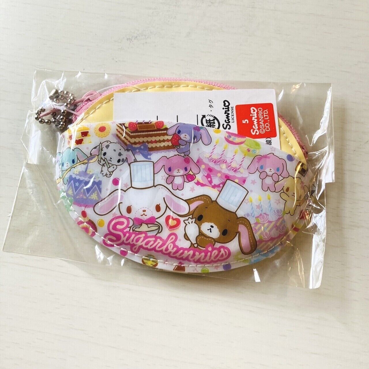 Sanrio Sugarbunnies Bunnies Coin Case Purse Wallet Mini Poach Kawaii Character